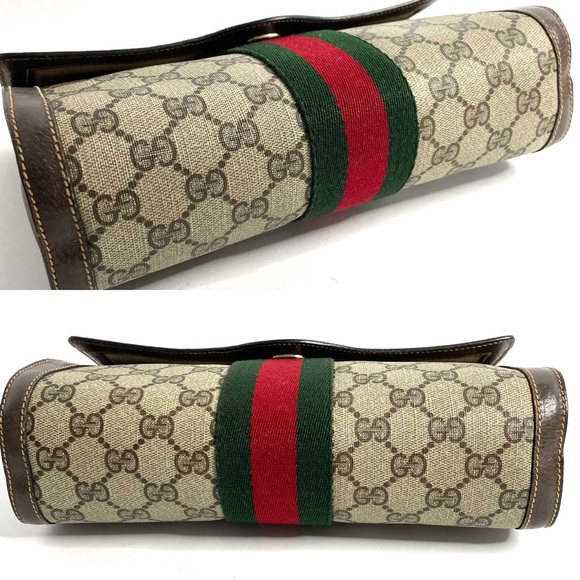 🔴SOLD🔴Gucci Ophidia Web clutch crossbody bag - Picture 9 of 16